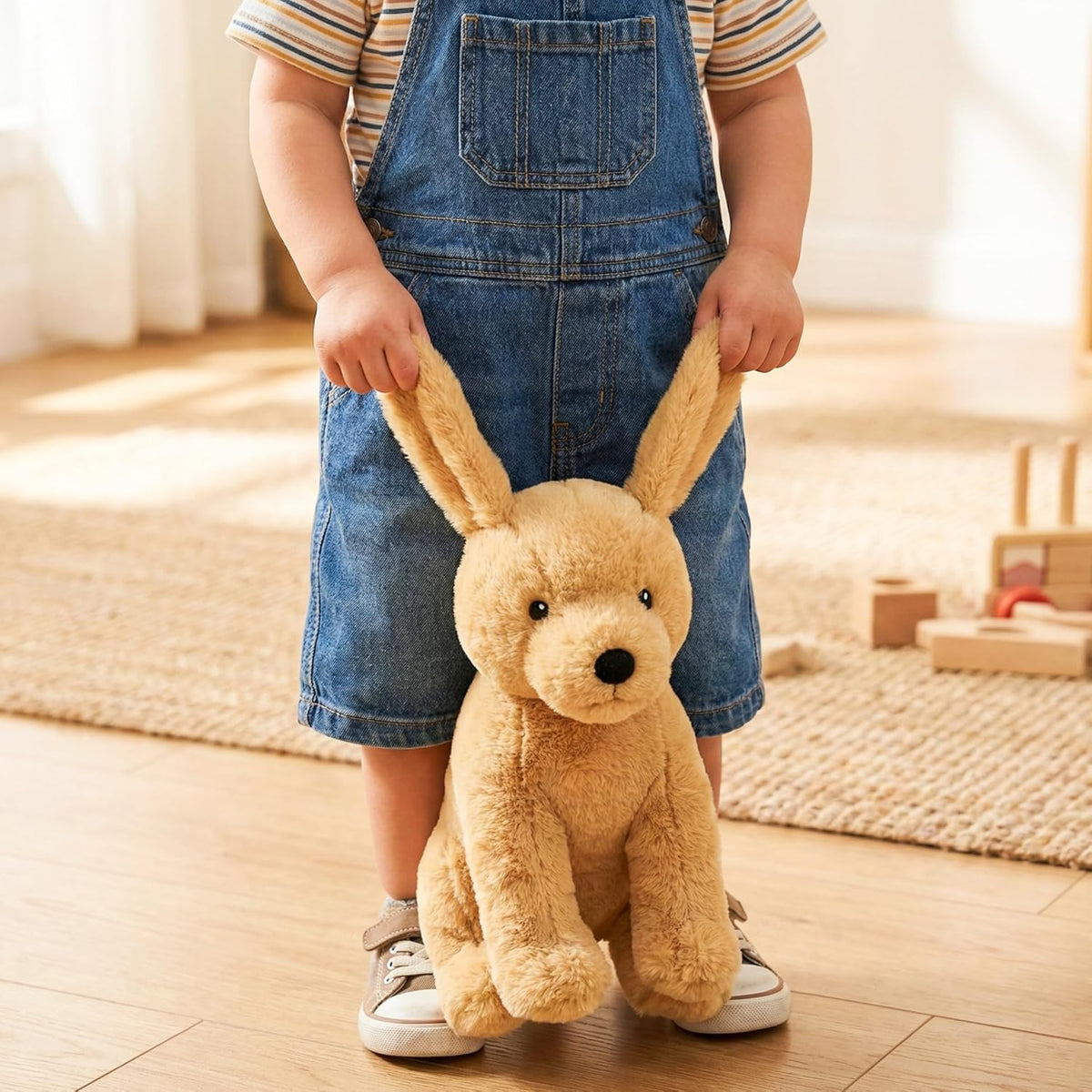 WEIGEDU Labrador Golden Retriever - Juguete de peluche para perro y...