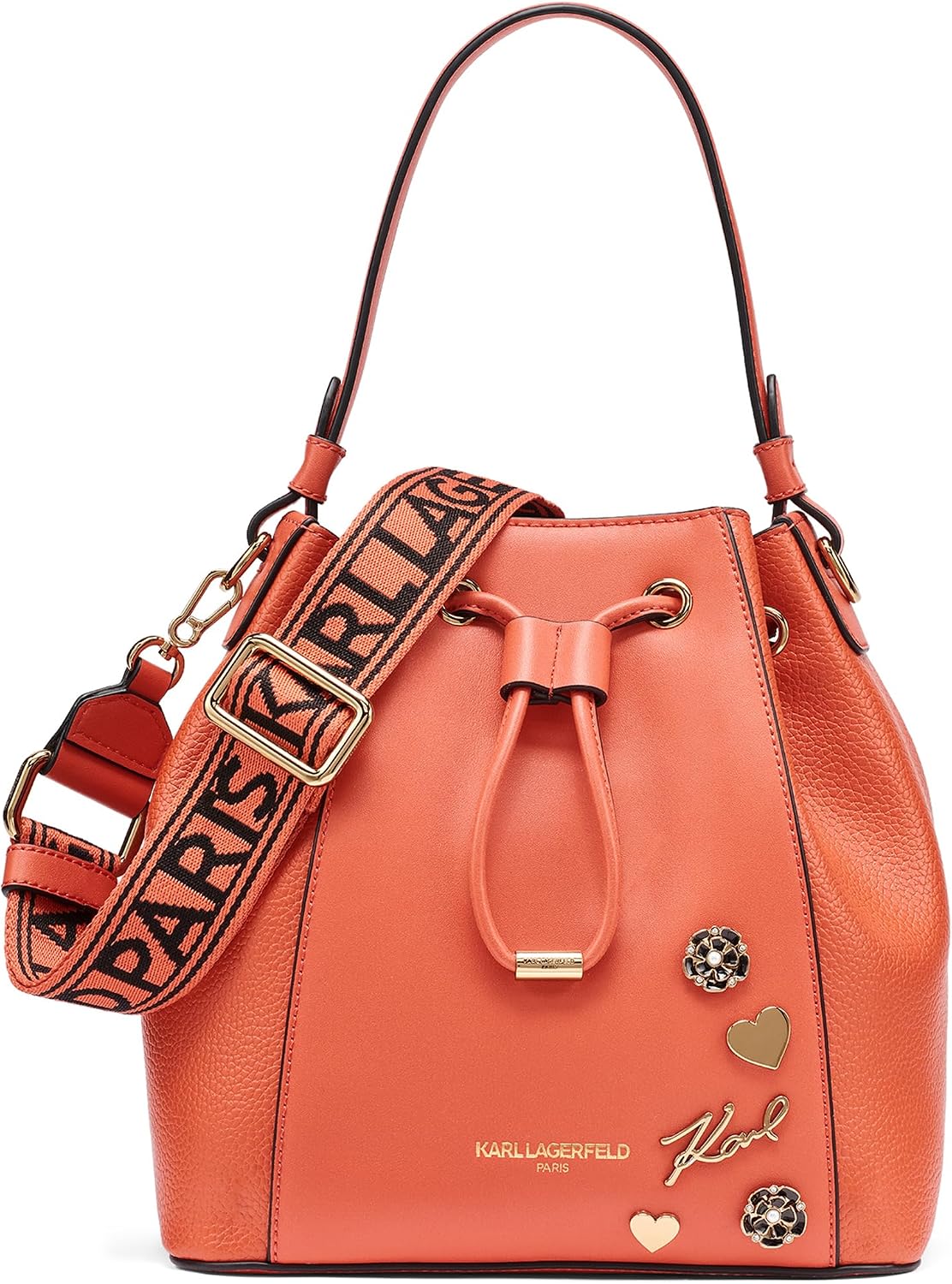 KARL LAGERFELD Paris Adele - Bolso de cubo para mujer