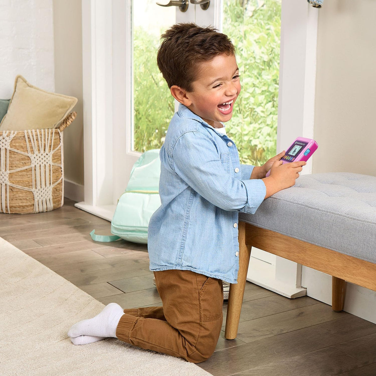 LeapFrog Preschool Game and Go juguete de videojuego portátil, rosa