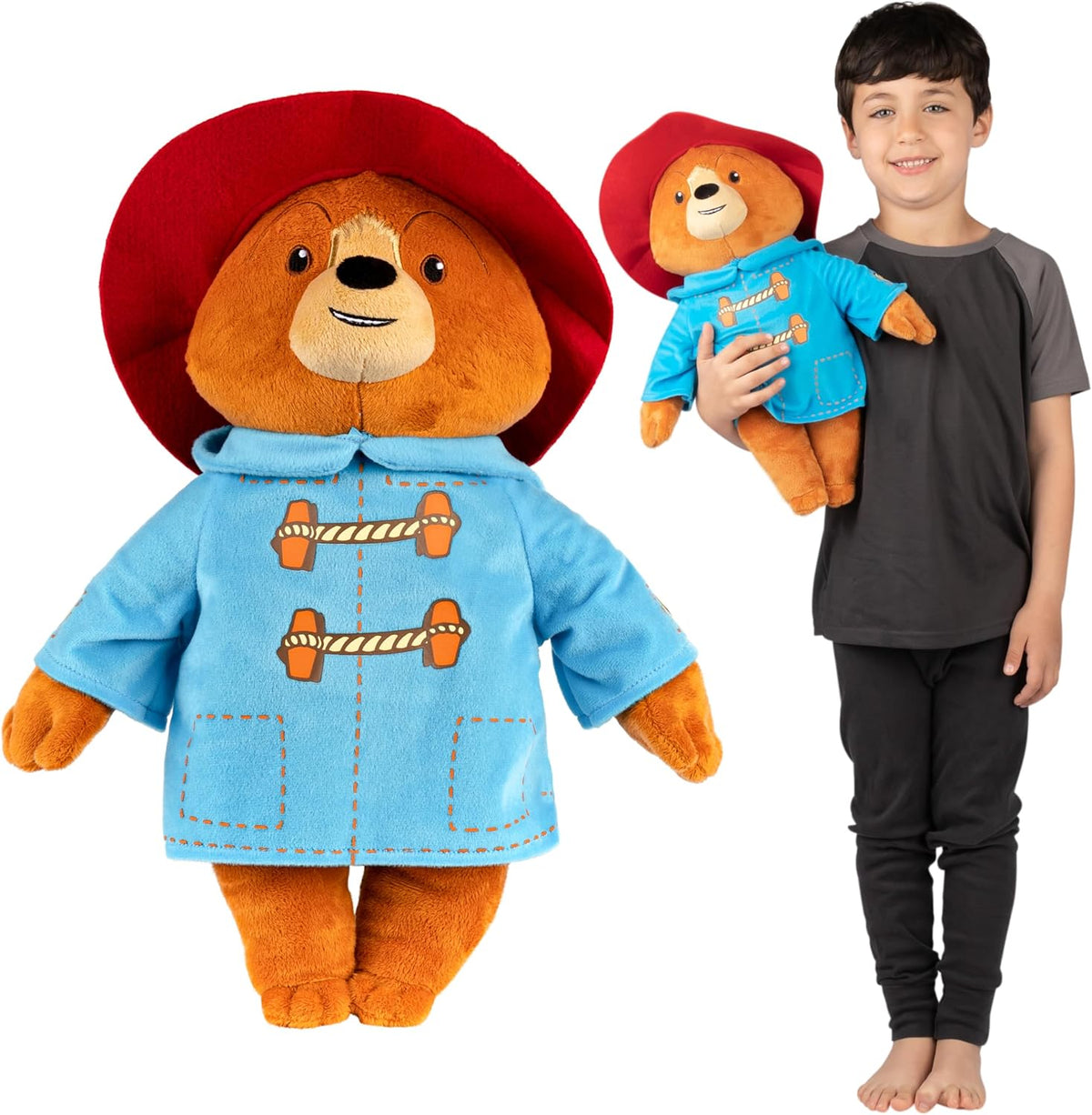 Franco Paddington Bear Kids Bedding - Almohada de felpa súper suave...