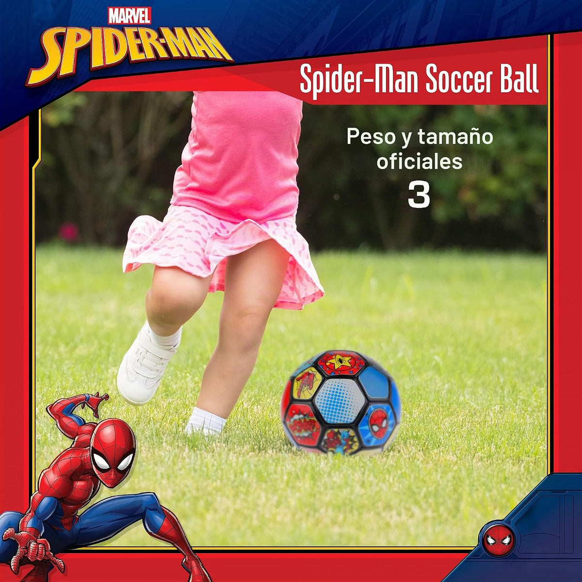 Capelli Sport Pelota de fútbol Marvel Spider-Man