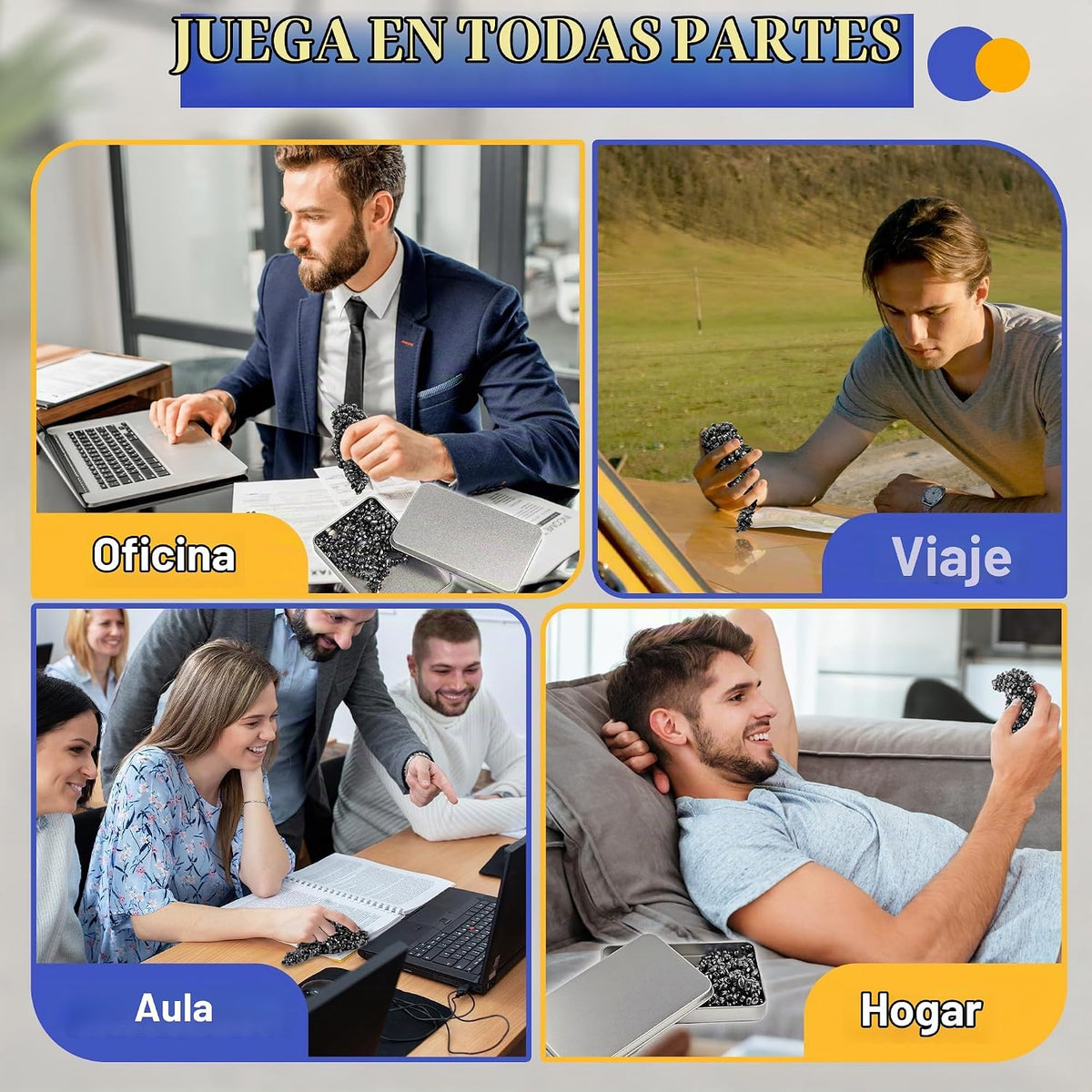 Juguetes para la ansiedad para adolescentes, niños y adultos, 1000...
