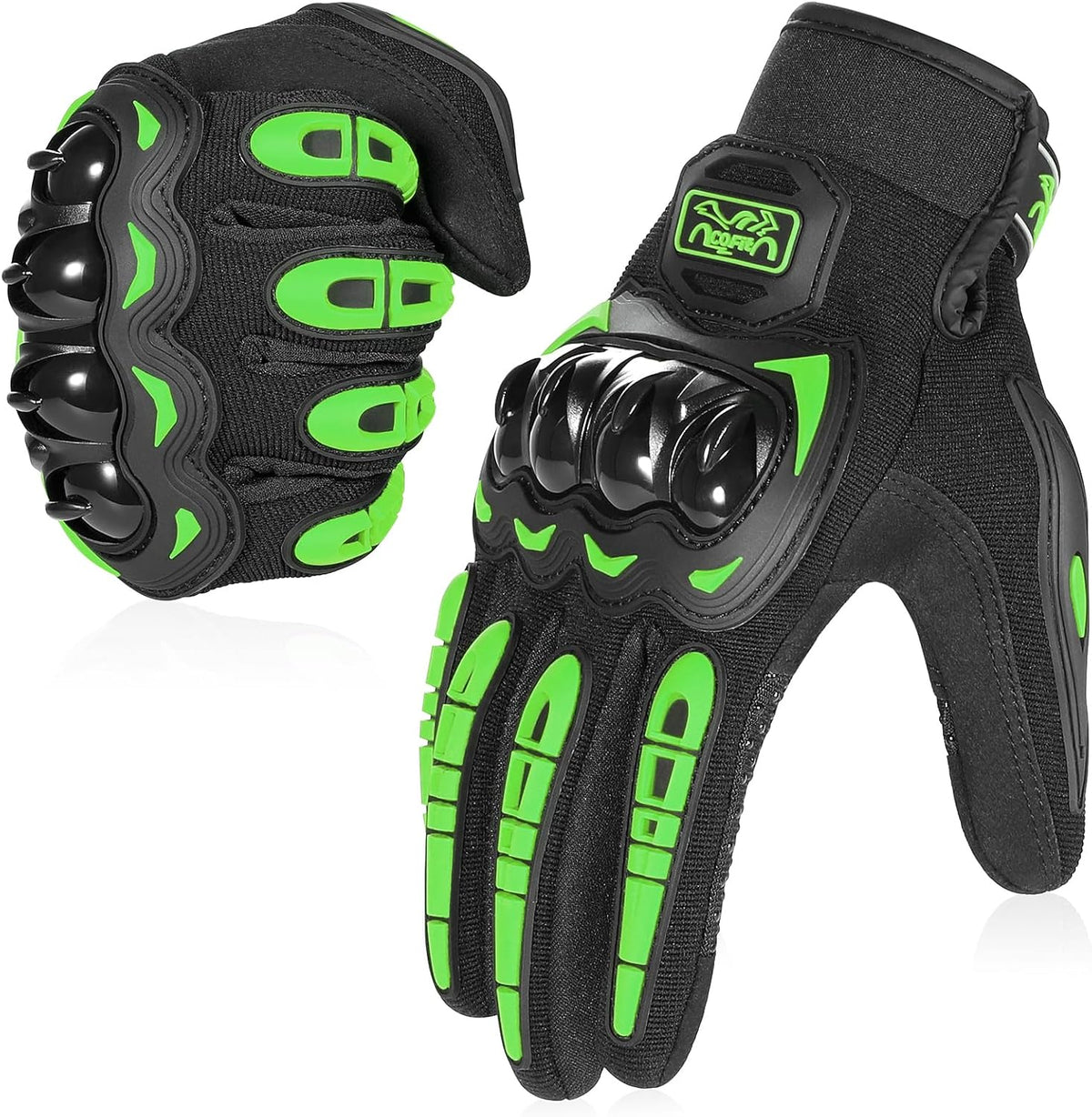 Cofit - Guantes de motocicleta, transpirables, para pantalla táctil...