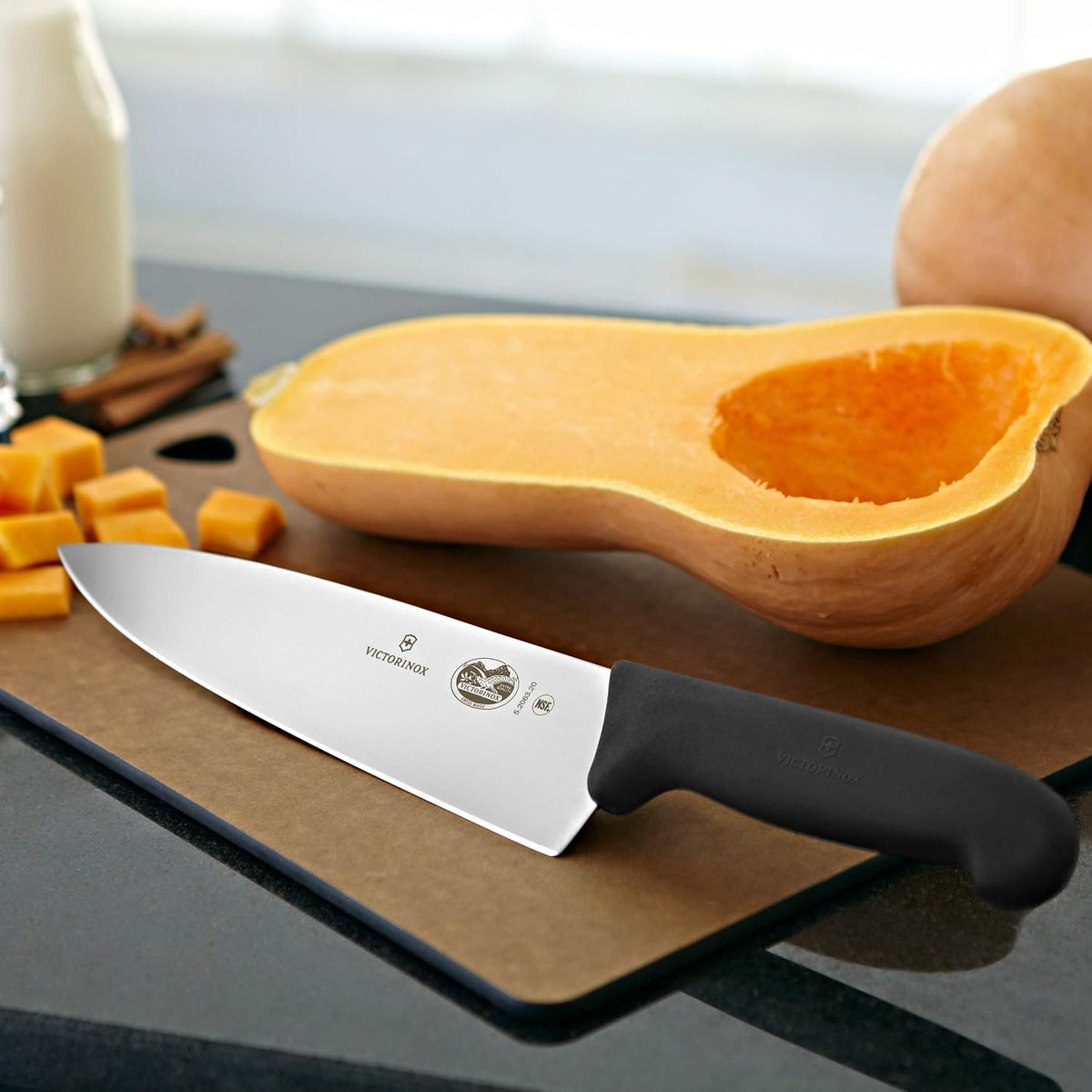 Victorinox, cubertería para chefs, 3 unidades, 8 pulgadas, Negro |...
