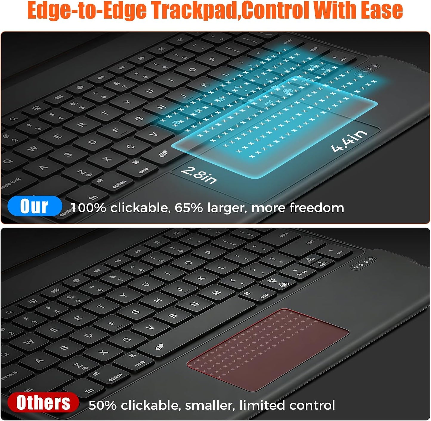 mobee Funda de teclado para iPad de 10ª generación 2022 (10.9 pulga...