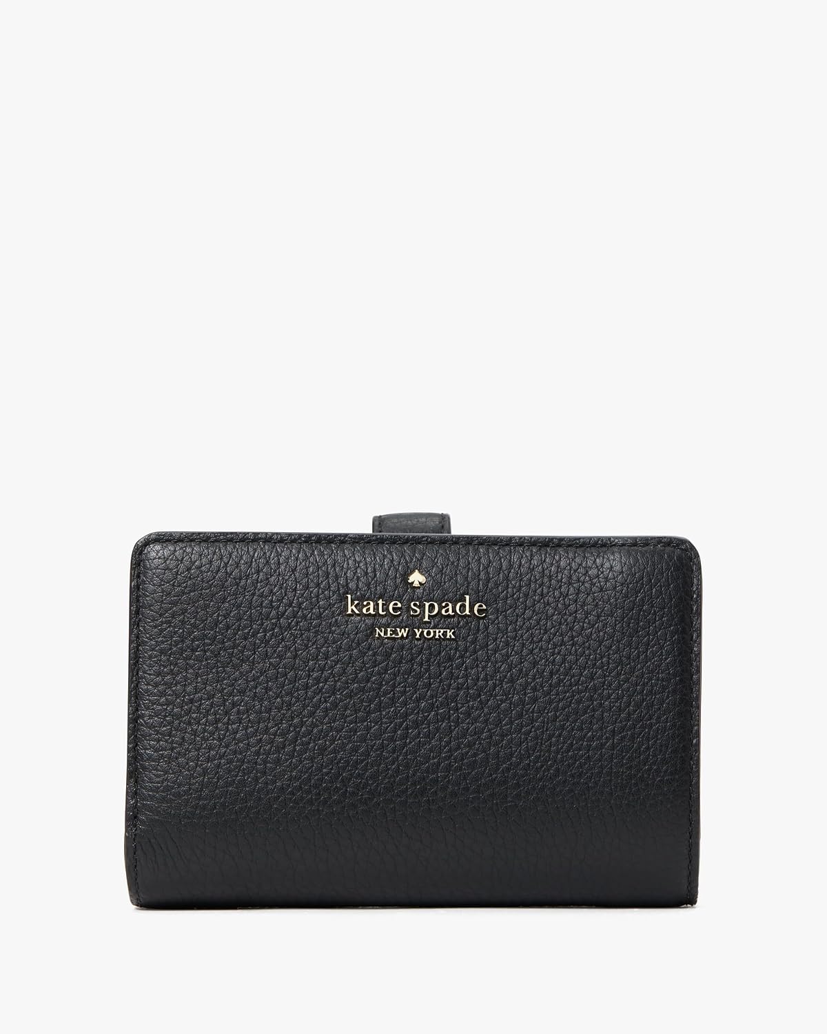 Kate Spade New York Leila - Cartera plegable compacta de piel granu...