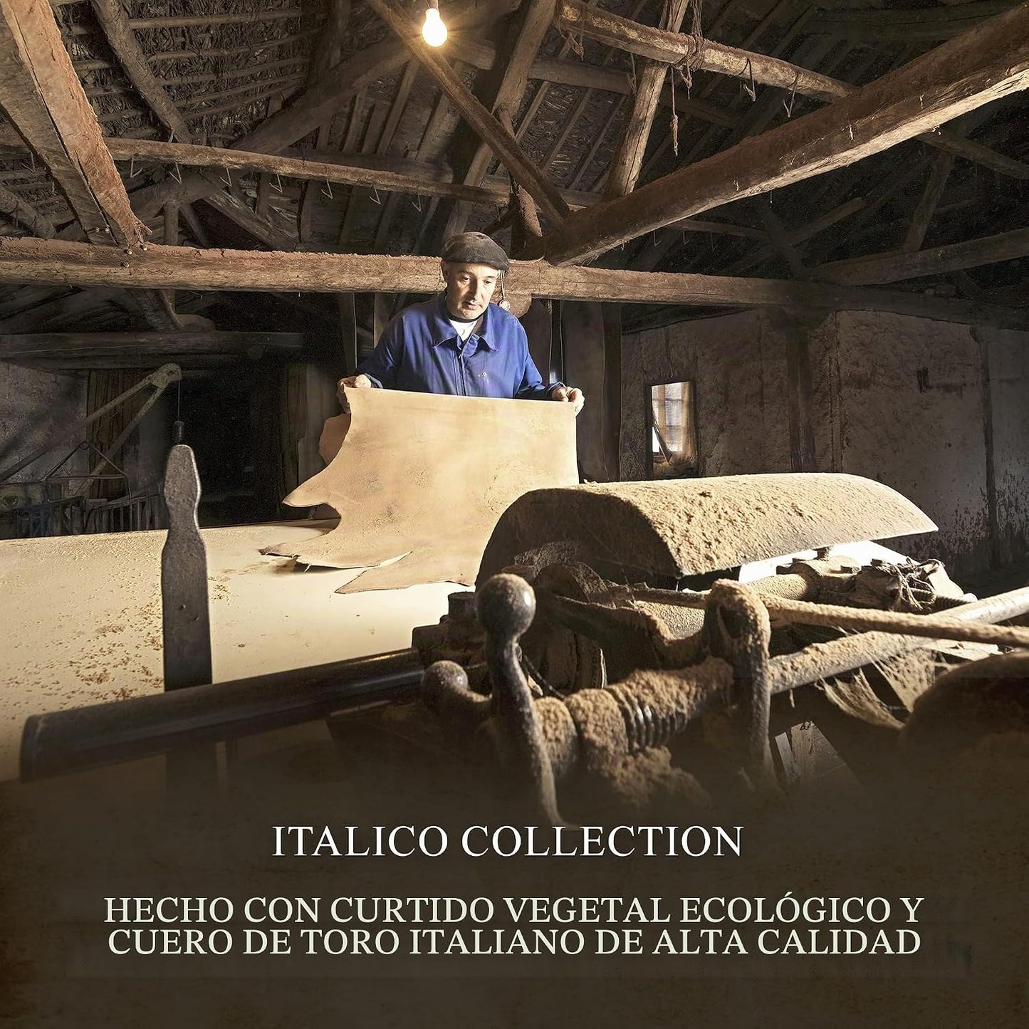 Tony Perotti Billetera para hombre de cuero italiano | Cartera tipo...
