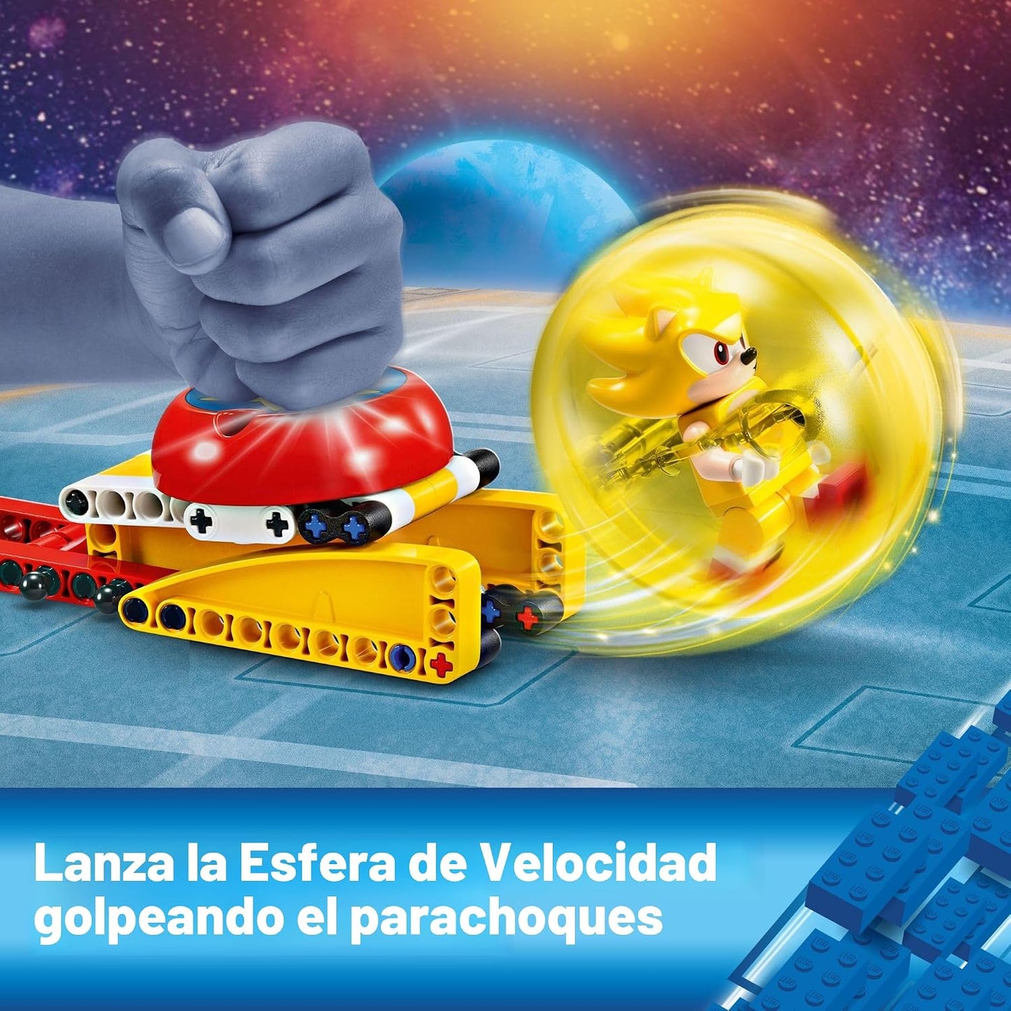 LEGO Sonic The Hedgehog: Super Sonic vs. Egg Drillster - Juguete de...