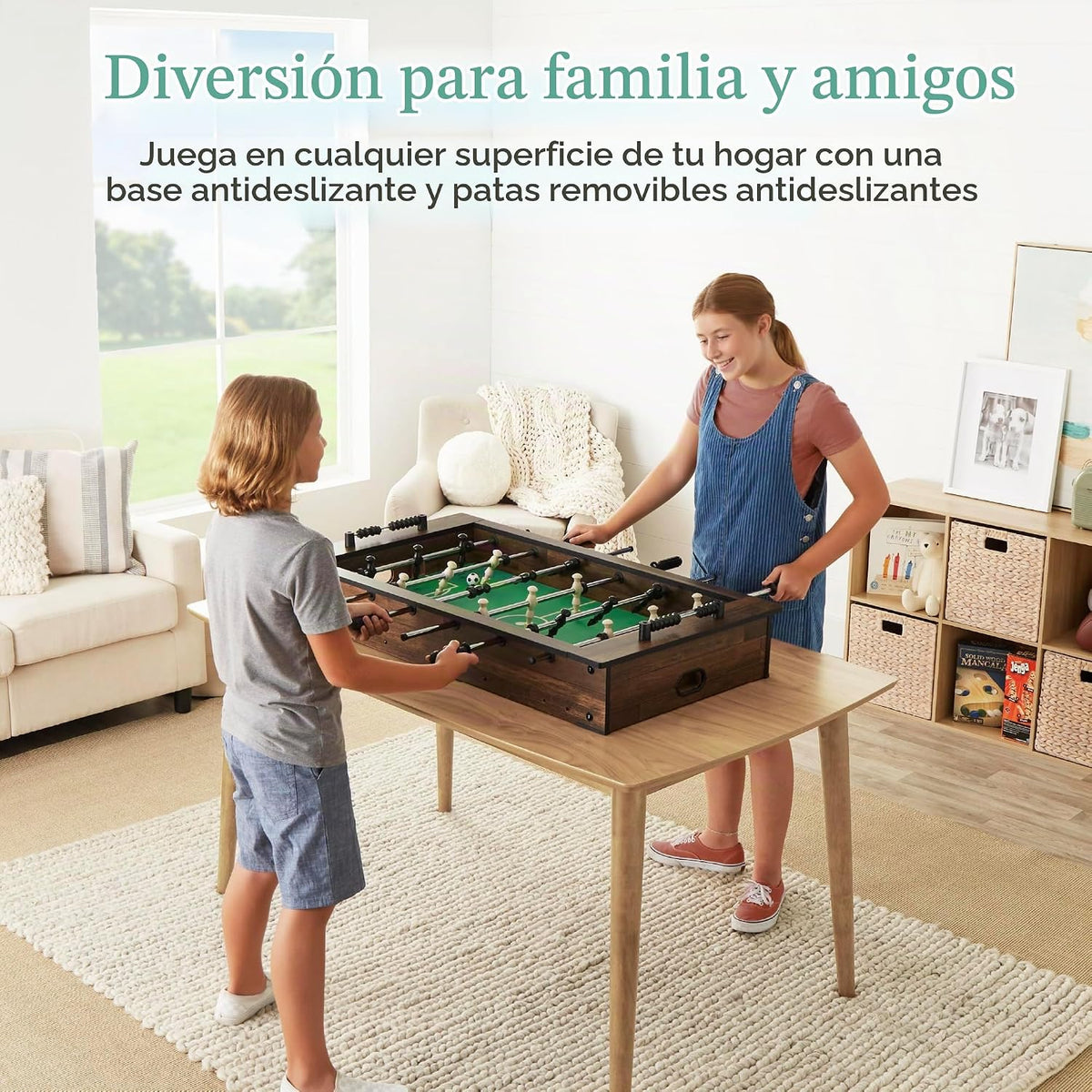 Best Choice Products - Mesa de futbolín de mesa de 40 pulgadas, mes...