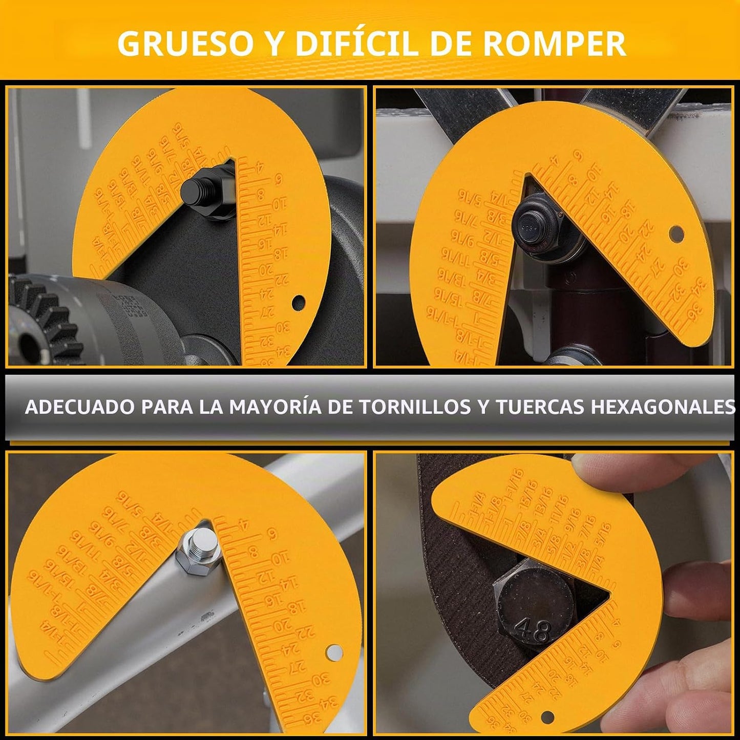 GRENPRO Juego de llaves de trinquete de cabeza flexible de 23 pieza...