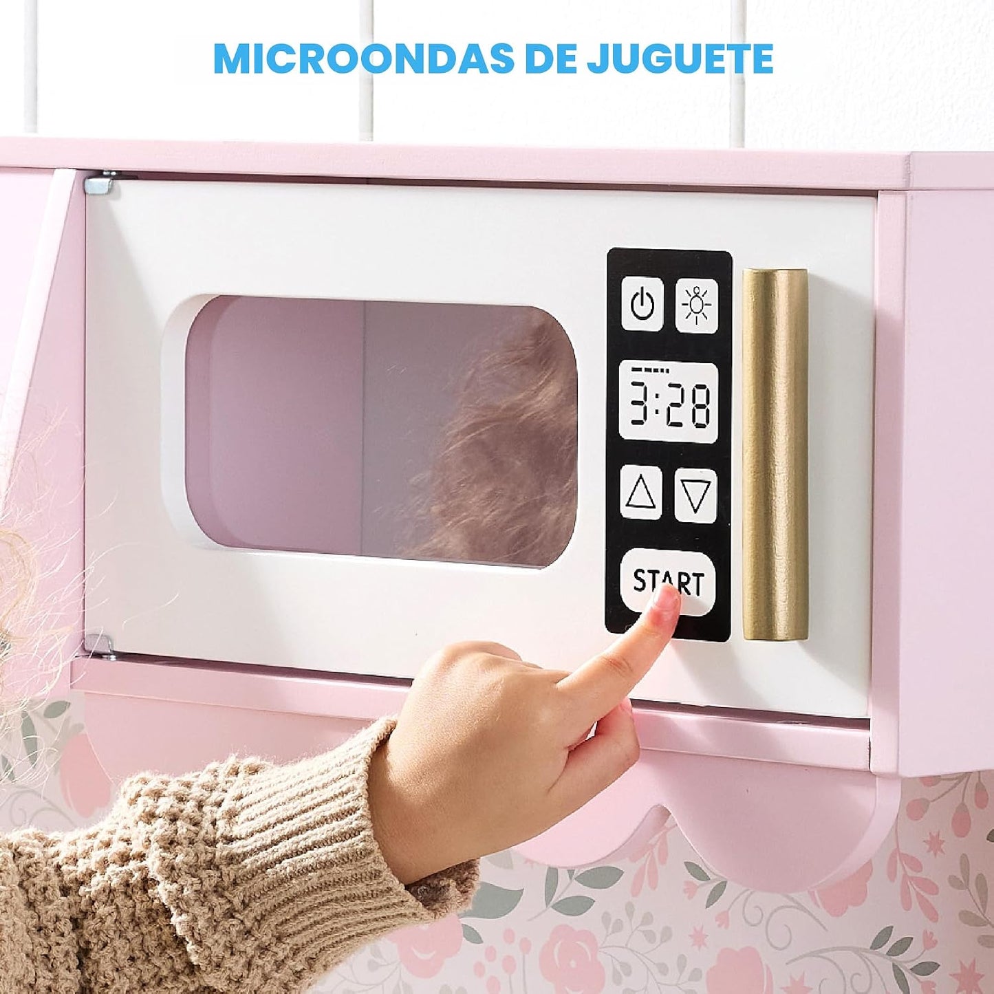 Best Choice Products - Juguetes de madera para niños, cocina de sim...