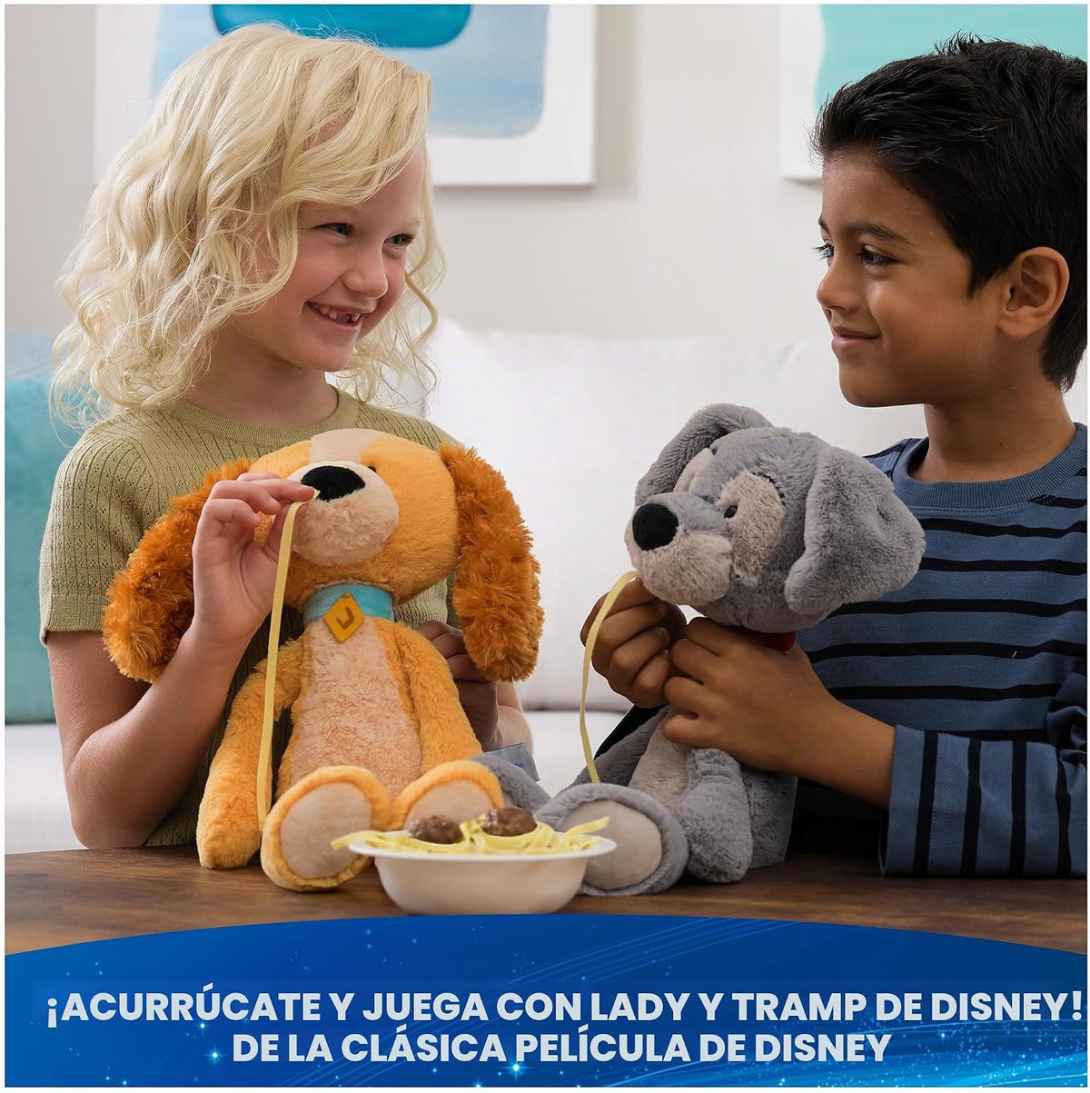 GUND Disney - Palillo de dientes oficial de Tramp, Lady and The Tam...