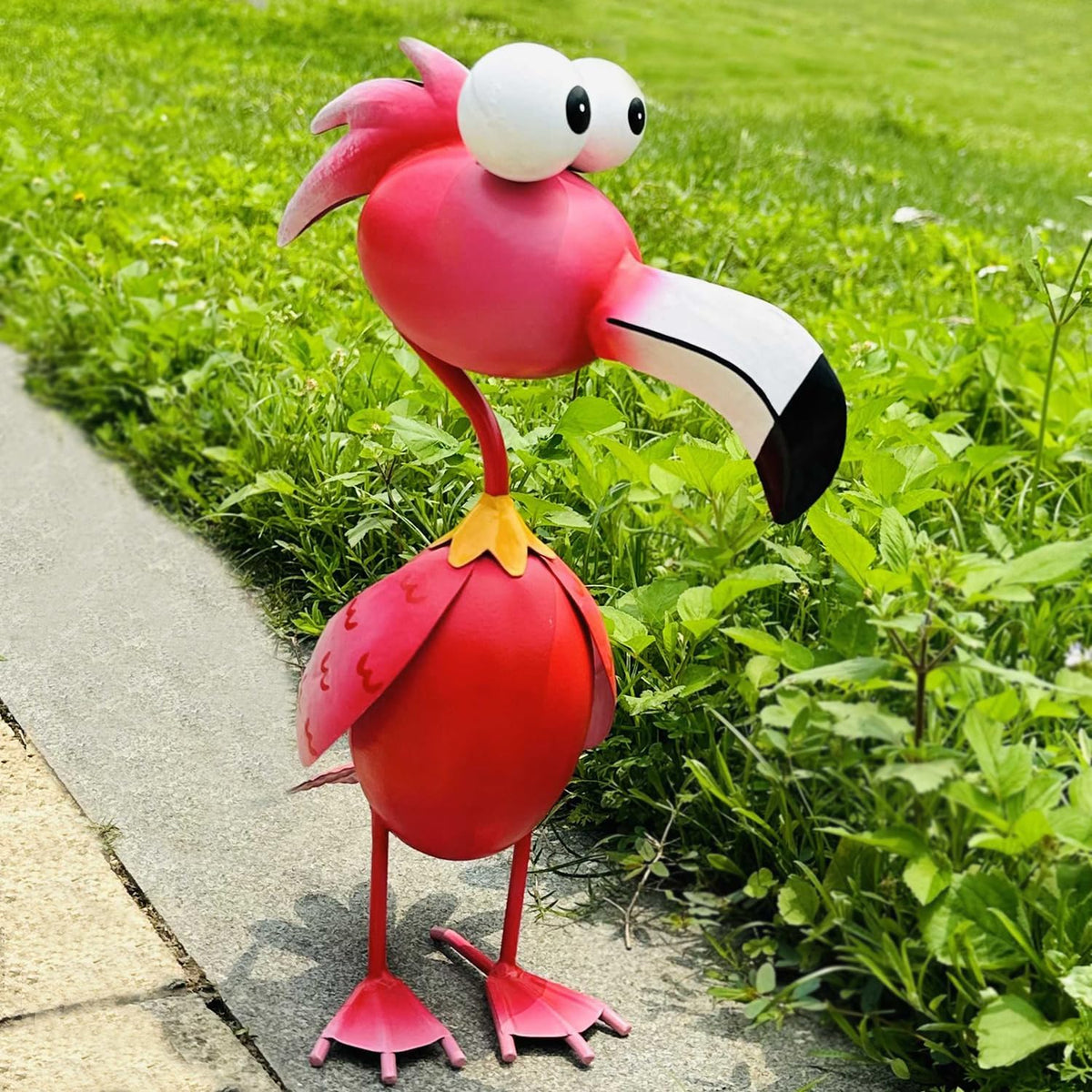 Kircust Decoración de Flamencos Decoraciones para Patio Estatua de...