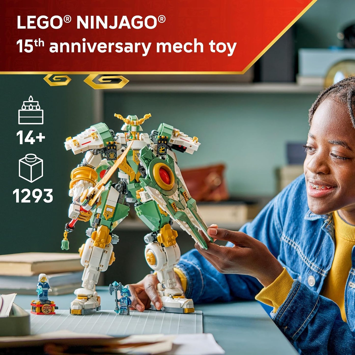 LEGO NINJAGO - Juguete de construcción de 15 aniversario de Titan M...