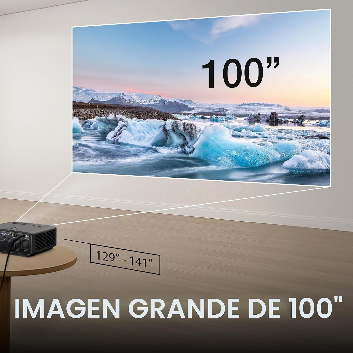 Optoma HZ41 4600-Lumen Full HD Laser DLP Home Theater y Gaming Proy...