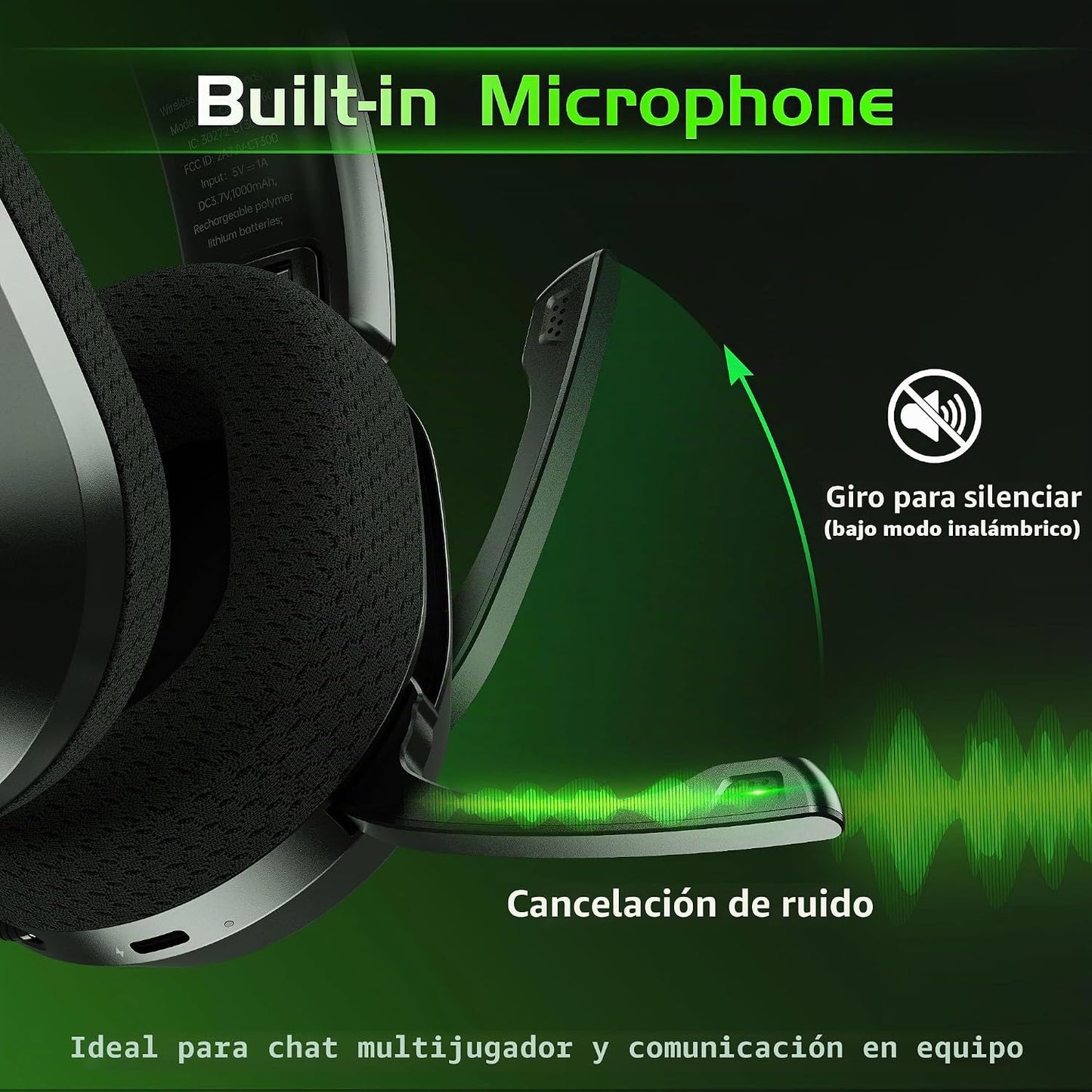 Gvyugke Auriculares inalámbricos para juegos para Xbox Series X\/S,...