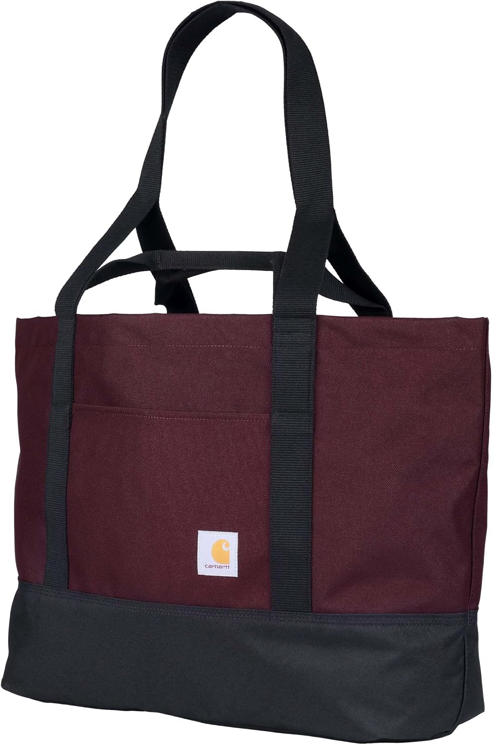 Carhartt Classic Vertical Open Tote Bag, Durable Water Repellent Ma...