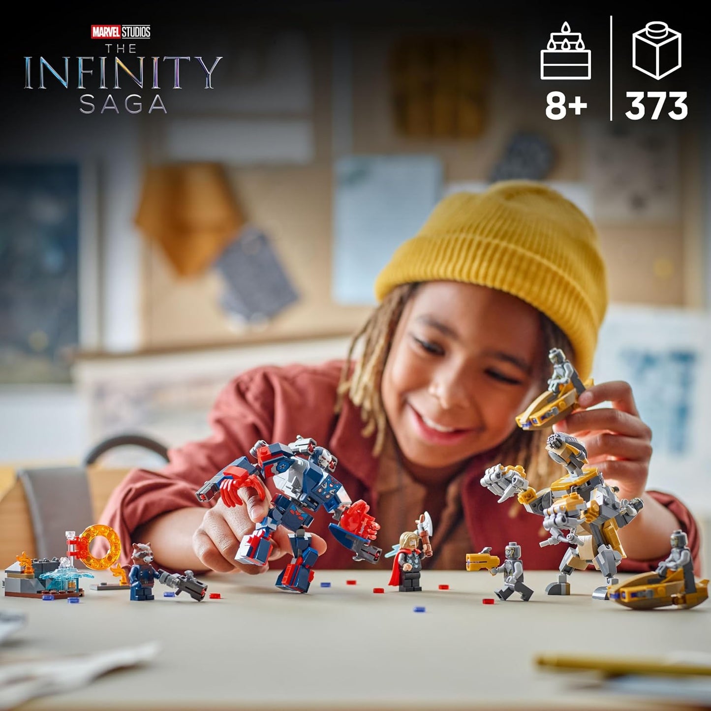 LEGO Marvel Avengers: Endgame Thor vs. Chitauri Juguete de construc...