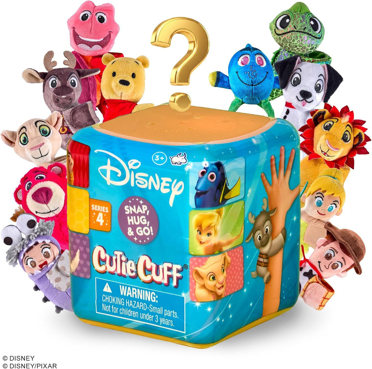 Disney Cutie Cuff - Pulsera de peluche misteriosa - Favoritos Serie 4