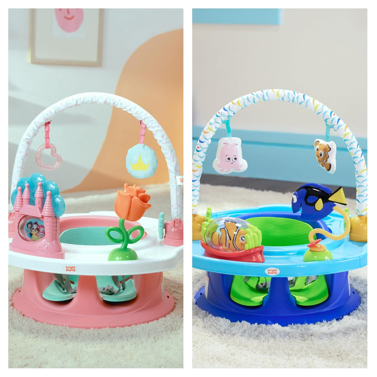 Bright Starts Disney Baby Finding Nemo SuperSeat, divertido asiento...