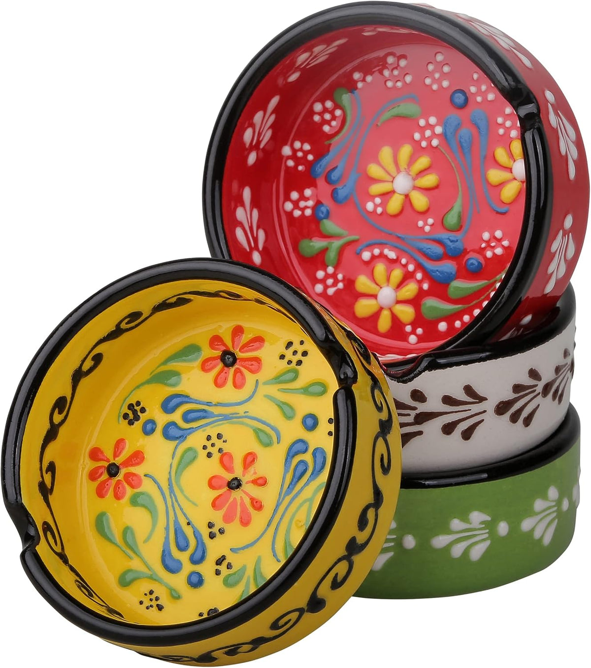Juego de ceniceros para uso en interiores y exteriores, soporte par...