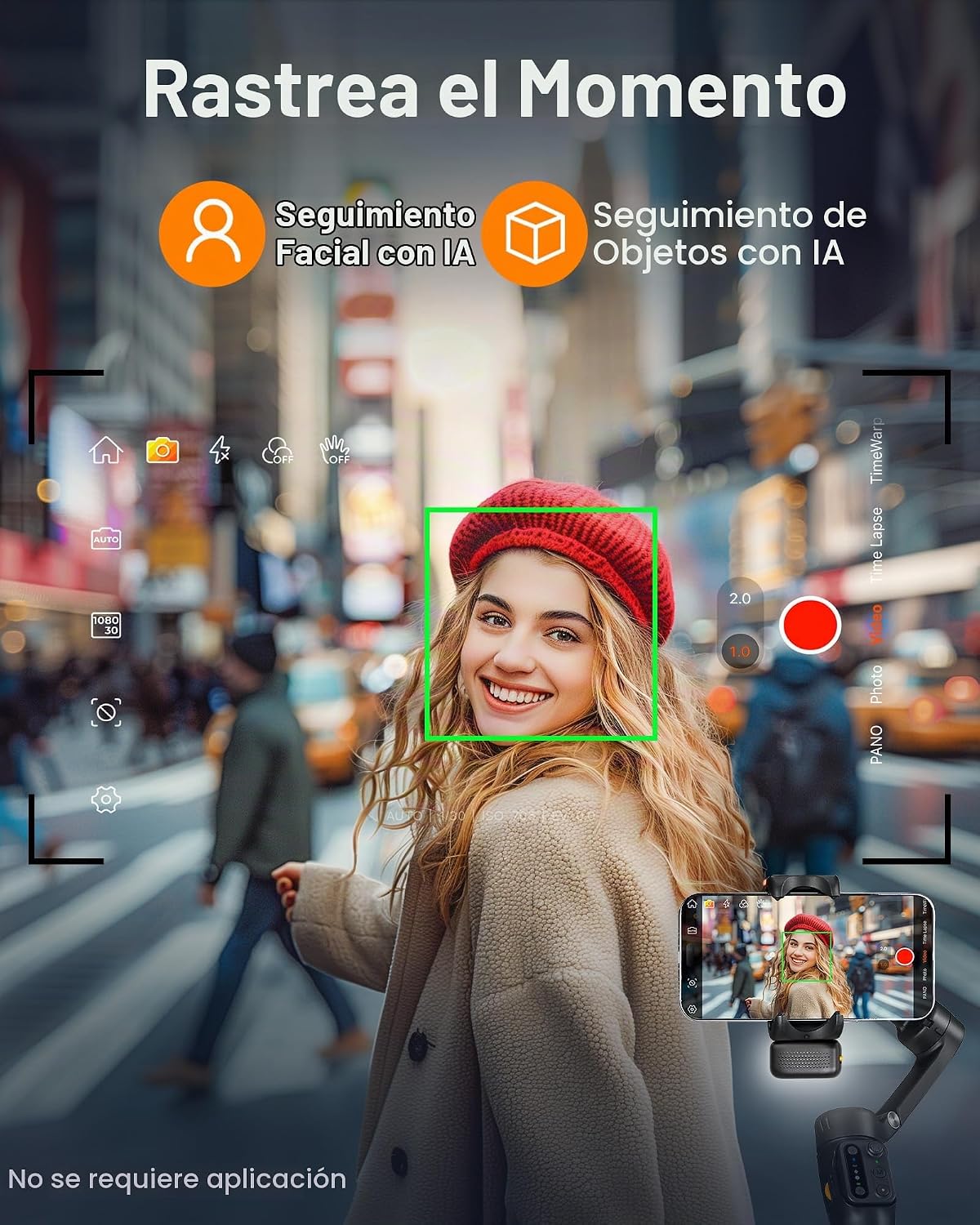 hohem iSteady V3 - Estabilizador de cardán para iPhone, cardán de t...
