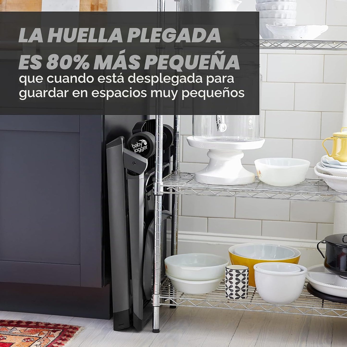 Baby Jogger City Bistro - Silla alta, color grafito