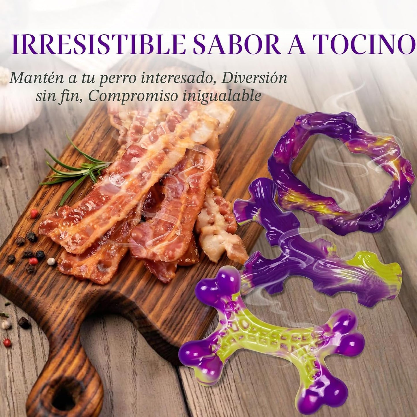 Frienhund Juguetes resistentes para perros masticadores agresivos,...