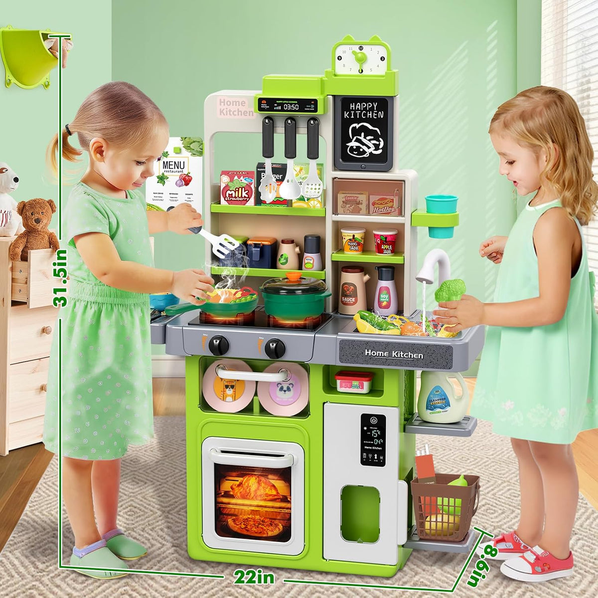 Juego de cocina para niños, juego de cocina para niños pequeños con...