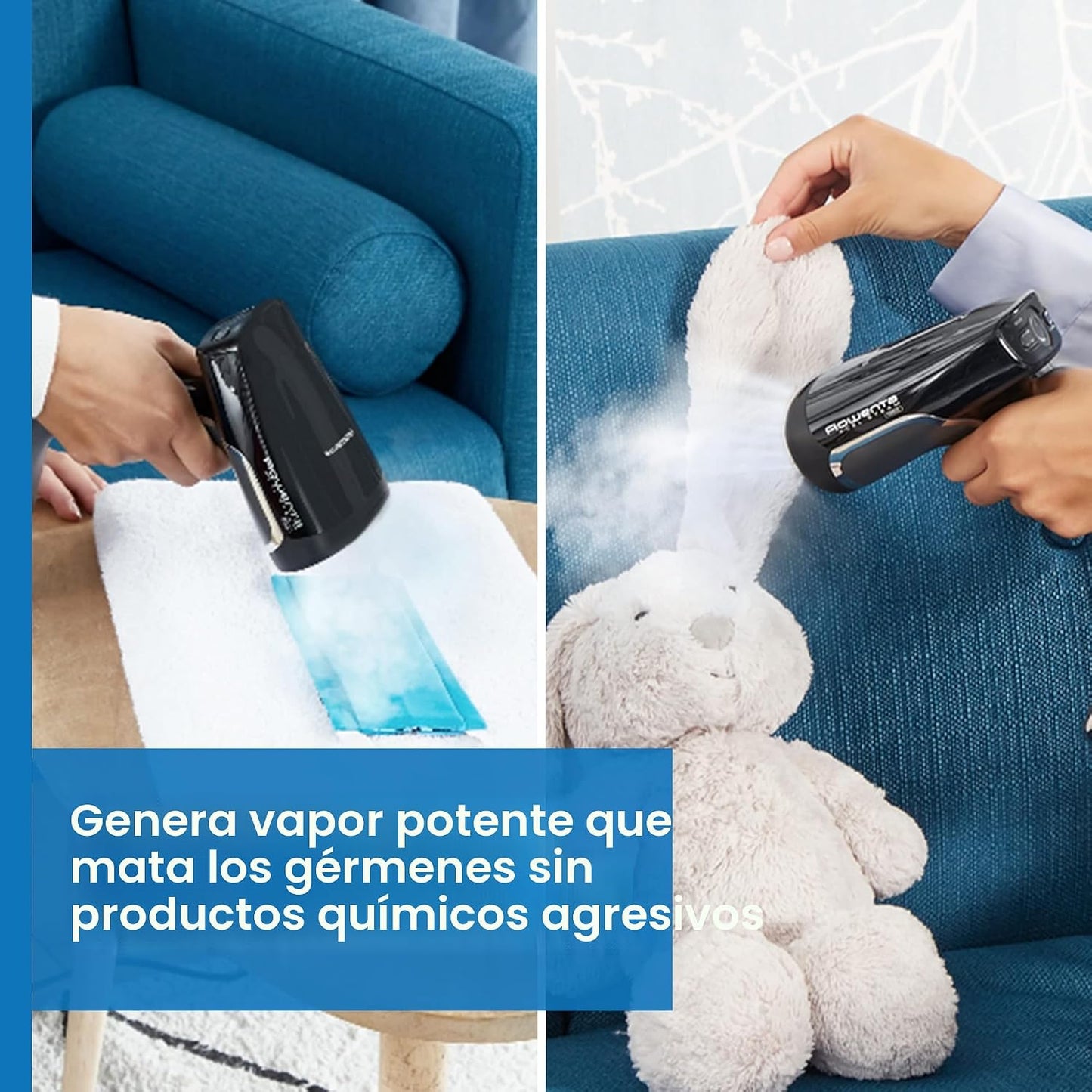 Vaporizador de mano Rowenta para ropa, vaporizador X-Cel de mano, c...