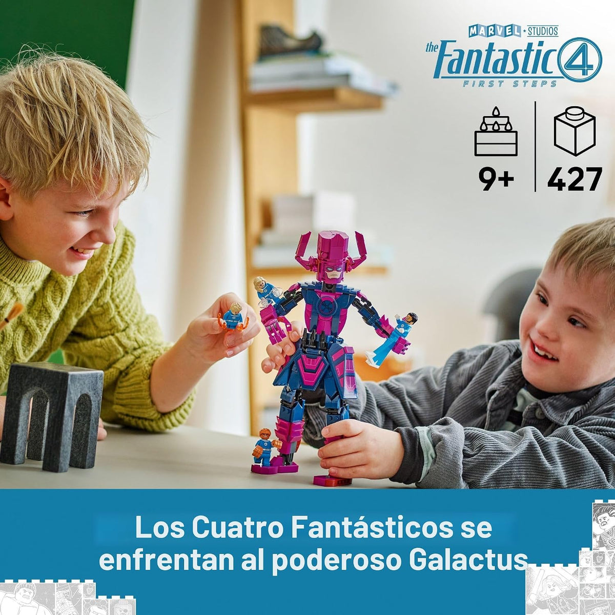 LEGO Marvel Los 4 Fantásticos contra Galactus Figura de construcció...