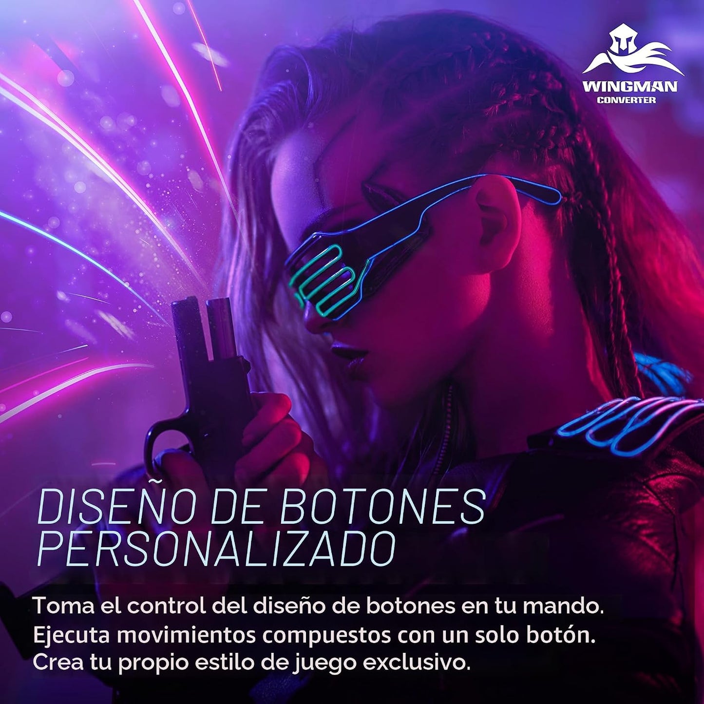 Brook Wingman XE 2 Converter - Adaptador de controlador inalámbrico...