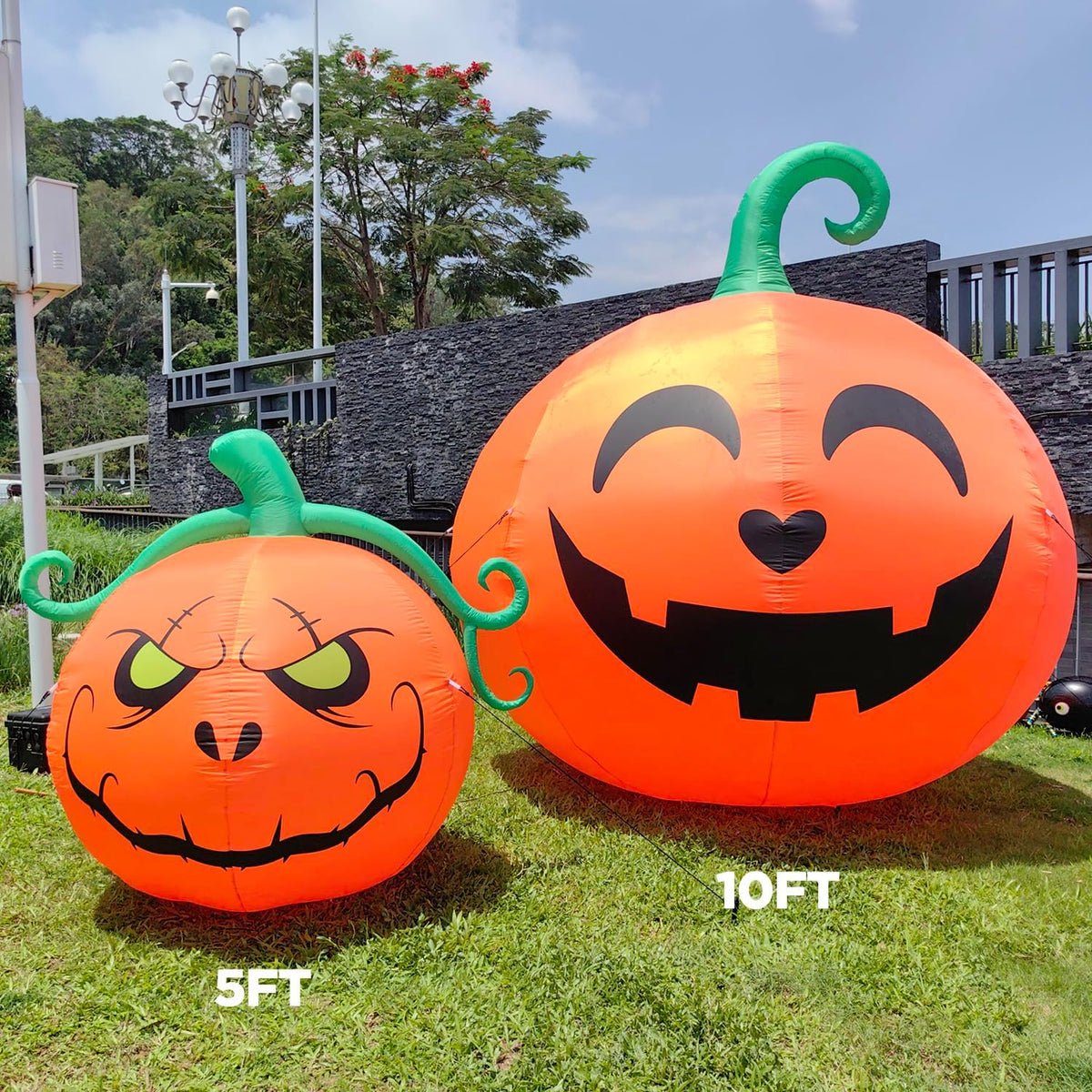 Toiyjofe Inflables de Halloween de 10 pies para decoración al aire...