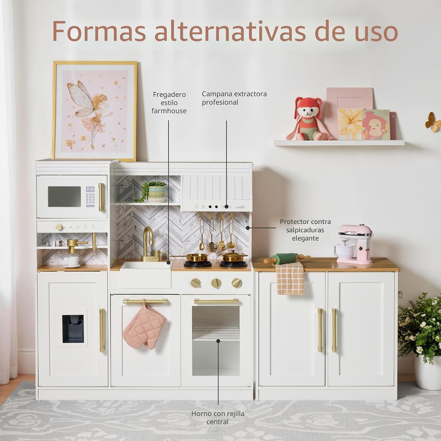 Best Choice Products - Juego de cocina de simulación para niños, ju...