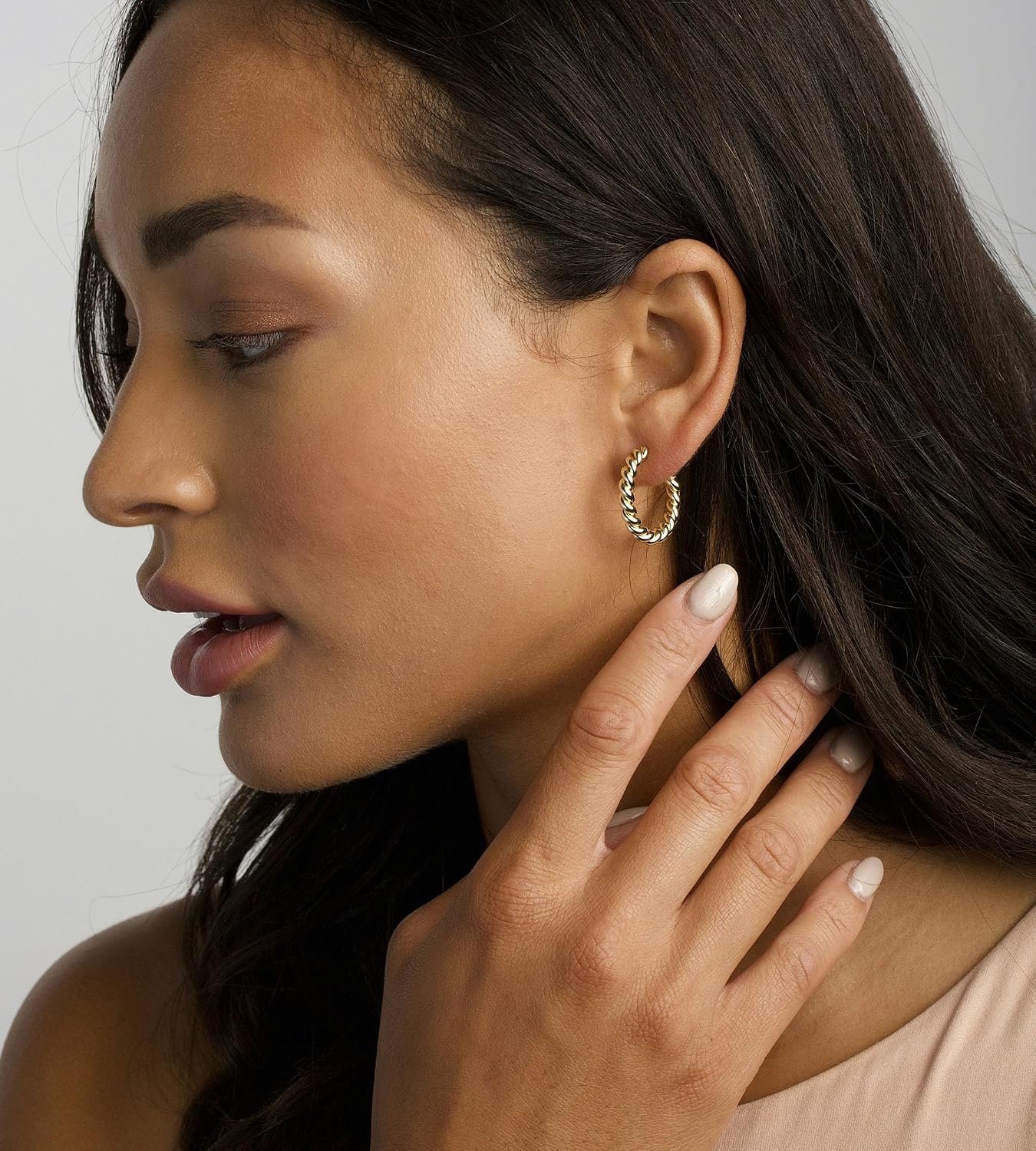 Conjunto de Aretes de Aro Dorados para Mujeres, 18 Pares Hipoalergé...