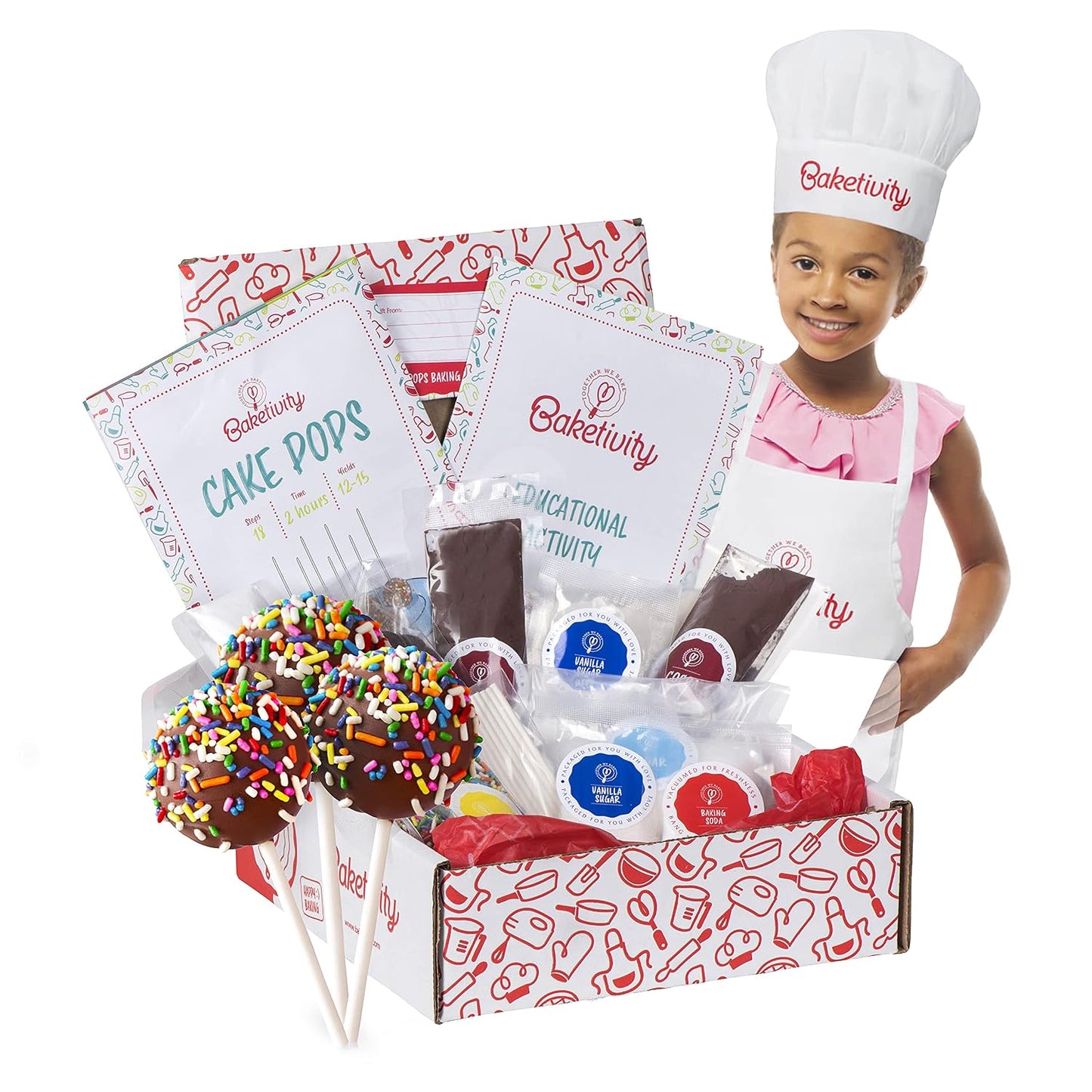 Baketivity Kids - Kit de actividad DIY para hornear - Haz delicioso...