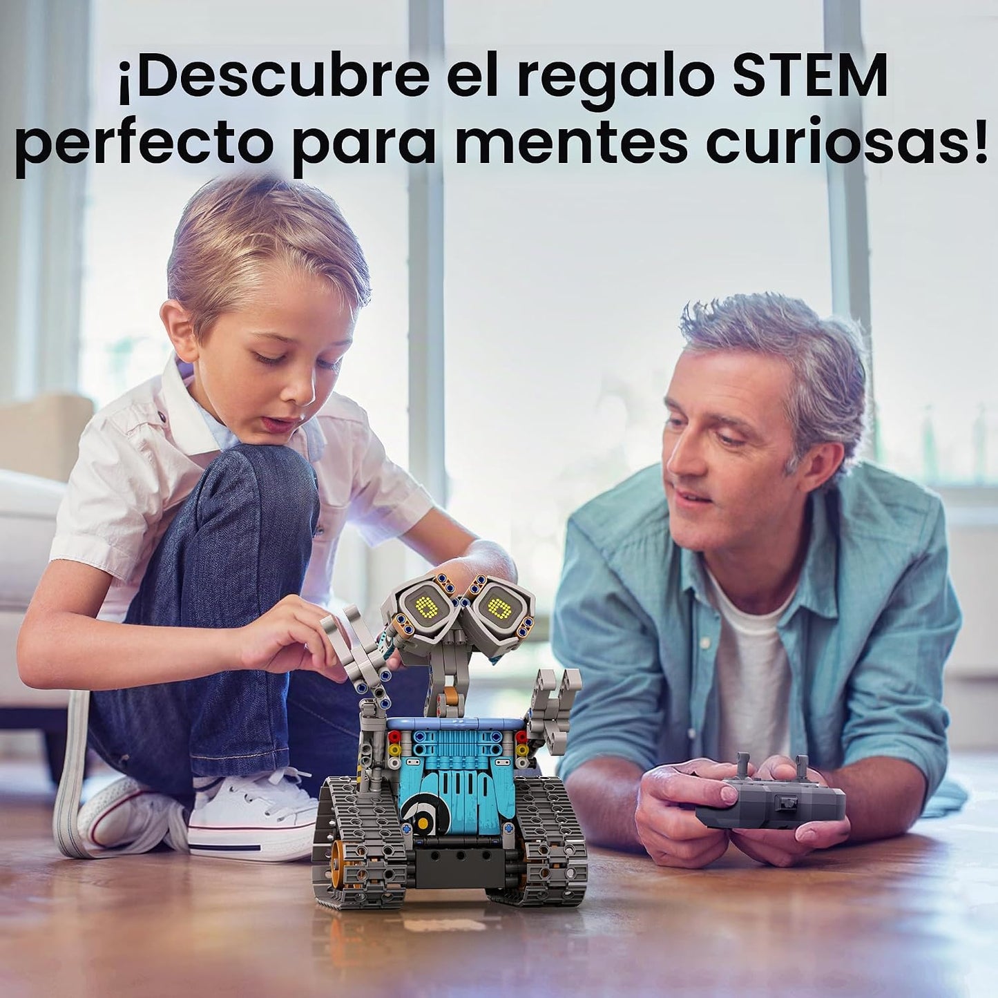Sillbird - Kit de robot de construcción, regalos STEM para niños de...