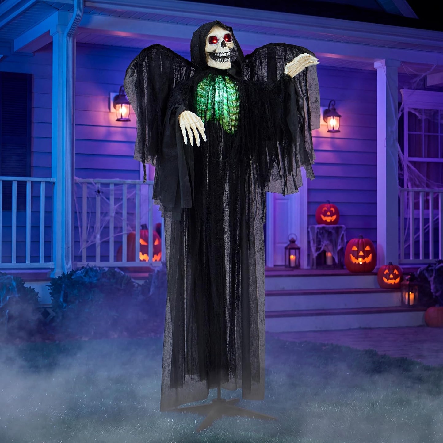 JOYIN - Decoraciones de Halloween de tamaño real, animatrónico de L...