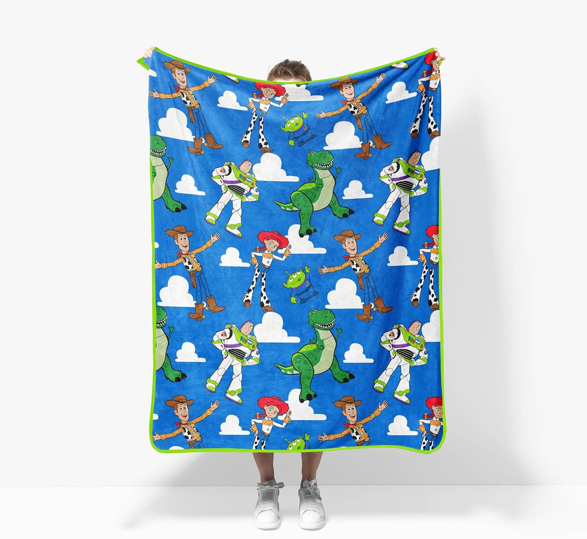 Jay Franco Toy Story - Manta de forro polar para niños, ligera, 40...