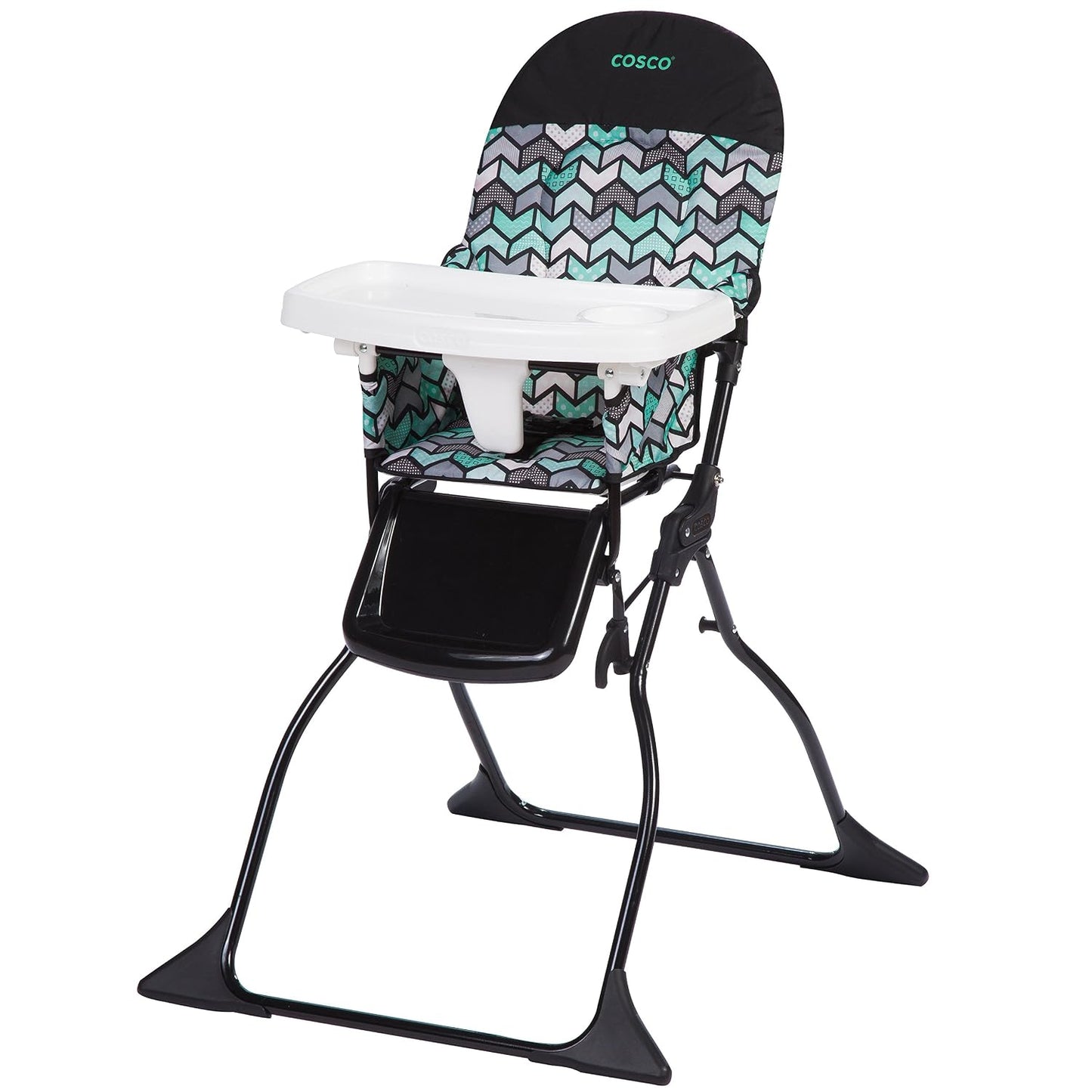 Cosco Trona infantil para bebé, silla alta plegable simple, diseño...