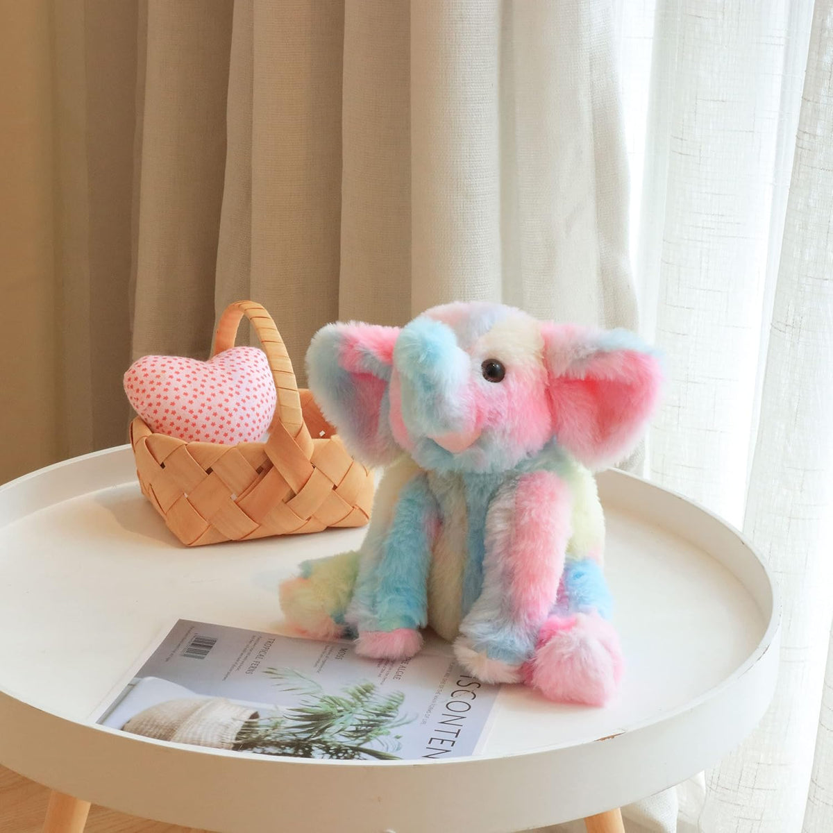 Hopearl Adorable Juguete de Elefante Bebé de Peluche Floppy Elephis...