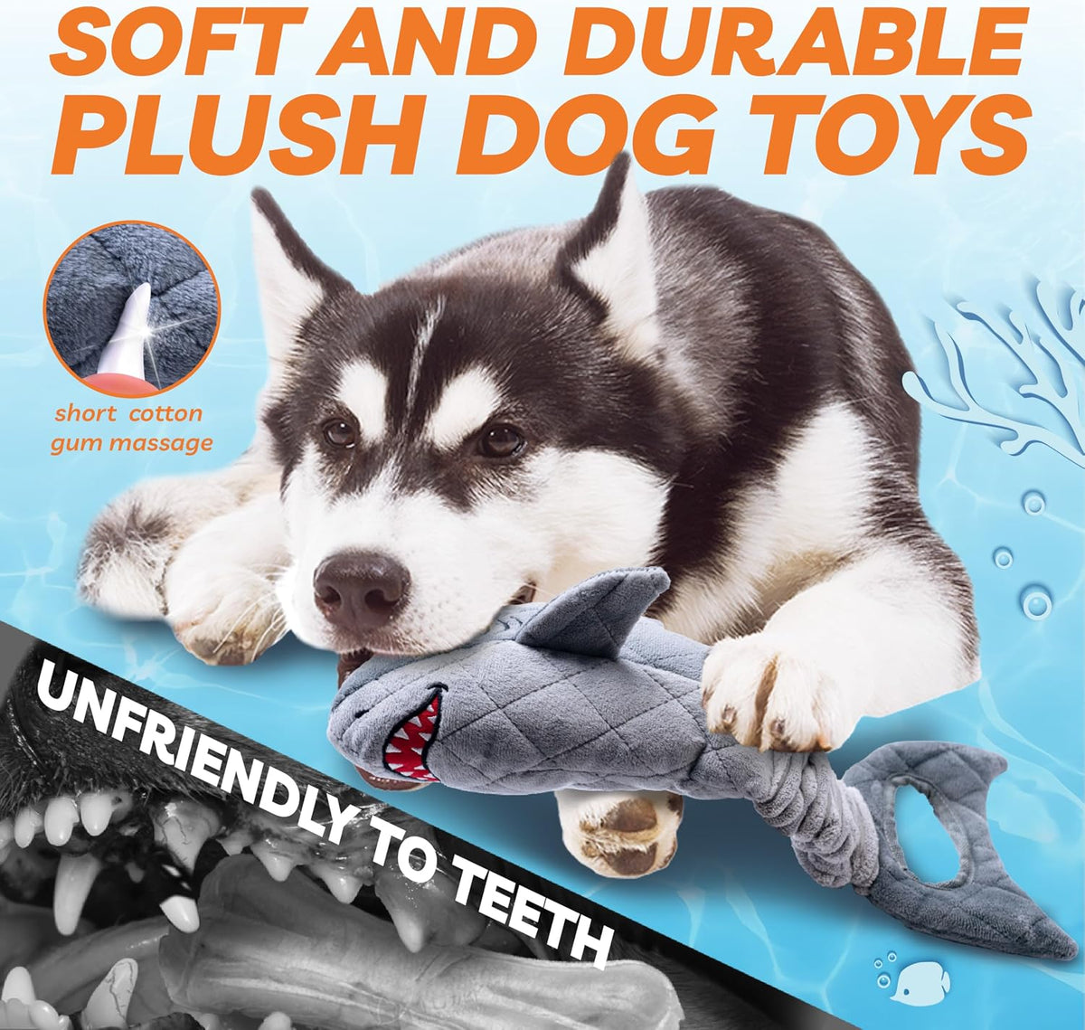 Juguetes para perros pequeños, juguetes resistentes y chirriantes p...