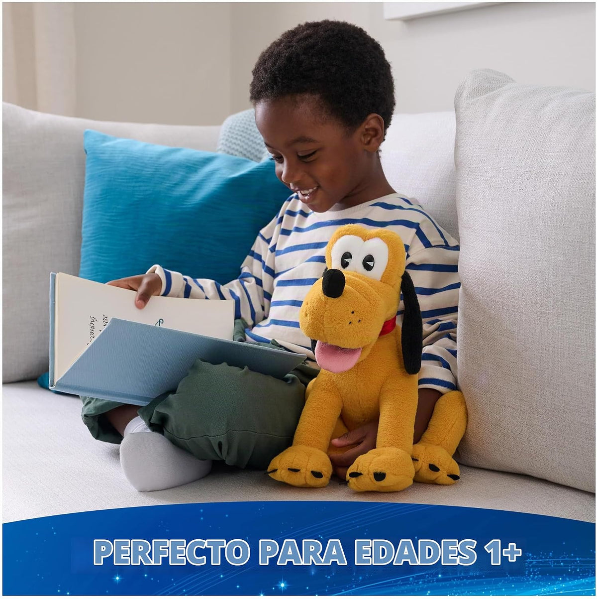 GUND Pluto oficial de Disney, clásico de peluche, Mickey y amigos,...