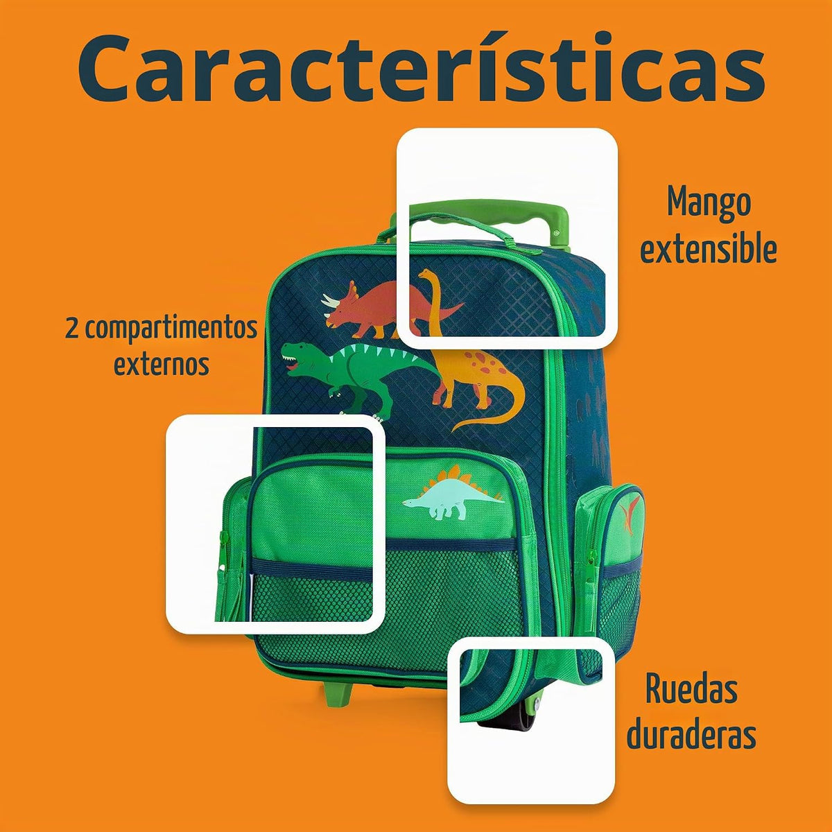 Stephen Joseph Equipaje para niños, Equipaje para niños, Maleta par...