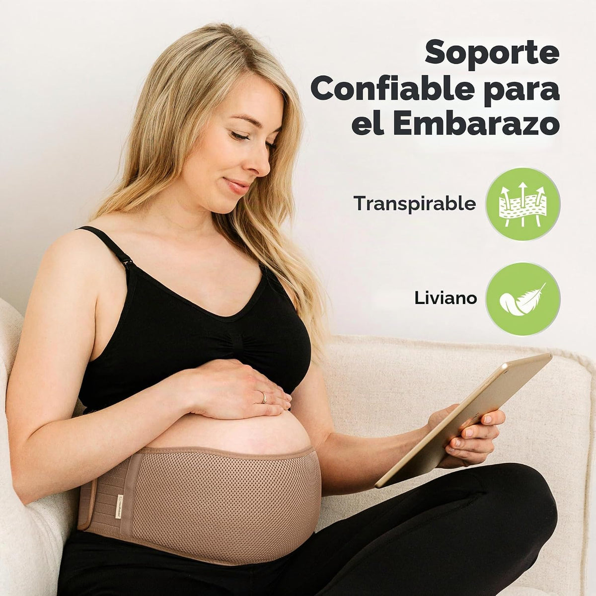 KeaBabies Bandas de Vientre de Maternidad para Mujeres Embarazadas...