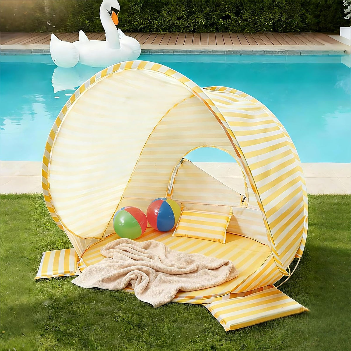 Tiny Land Tienda de campaña de playa para bebés \u2013 Tienda de ca...