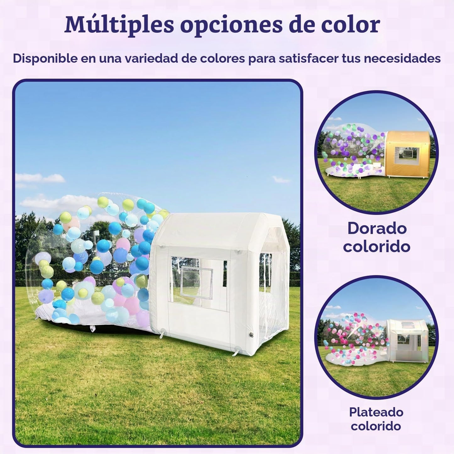 Cúpula inflable de la casa de la burbuja de 10ft para los niños, ti...