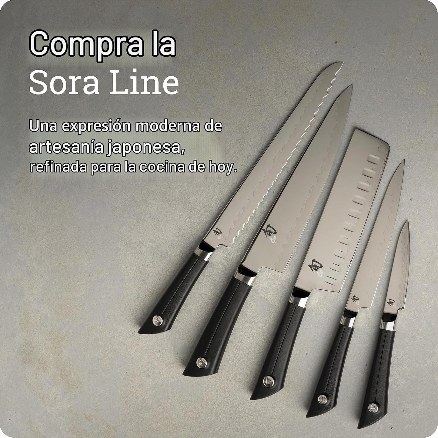 Shun Sora - Cuchillo para pelar, Utilitario, Plateado | Cuchillo de...