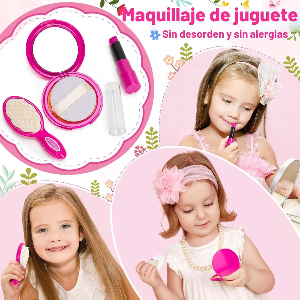 Officygnet Bolso de Juguete para Niñas, 1, 2, 3 Años de Edad, Bolso...