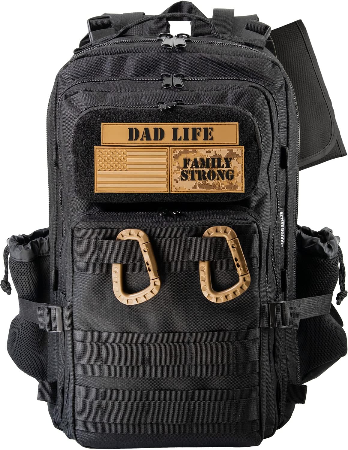 ActiveDoodie Bolsa de pañales para papá para hombre con parches ext...